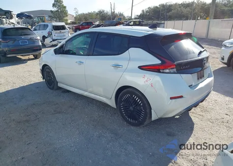 2023 Nissan Leaf Sv Plus 60 Kwh из США, поврежденный, VIN 1N4CZ1CV9PC558542